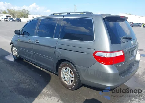 2007 Honda Odyssey Ex-L из США, поврежденный, VIN 5FNRL38707B441348